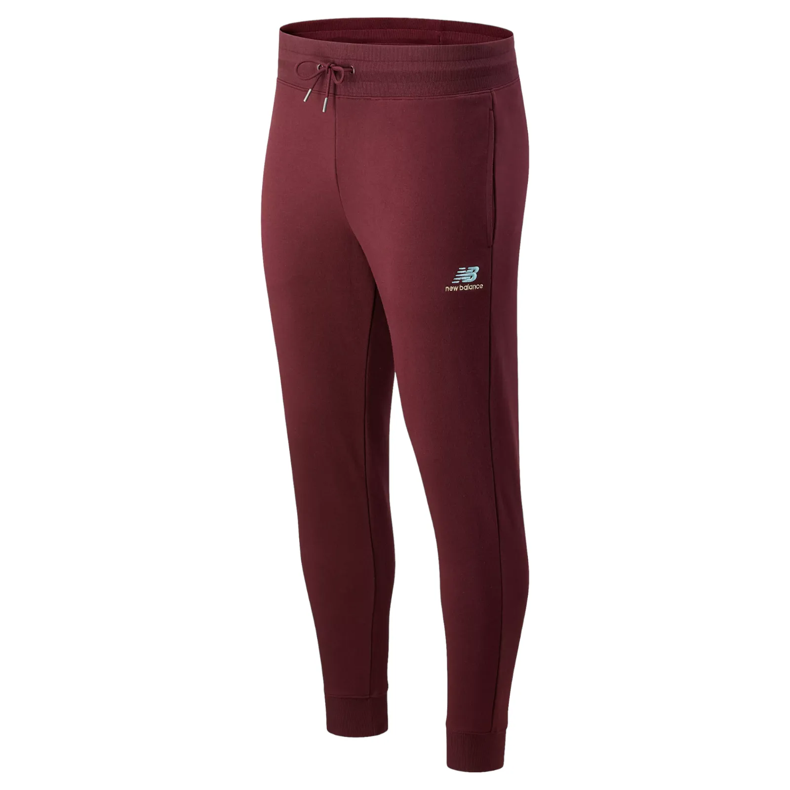 New Balance Essentials Embroidered Joggers - Burgundy