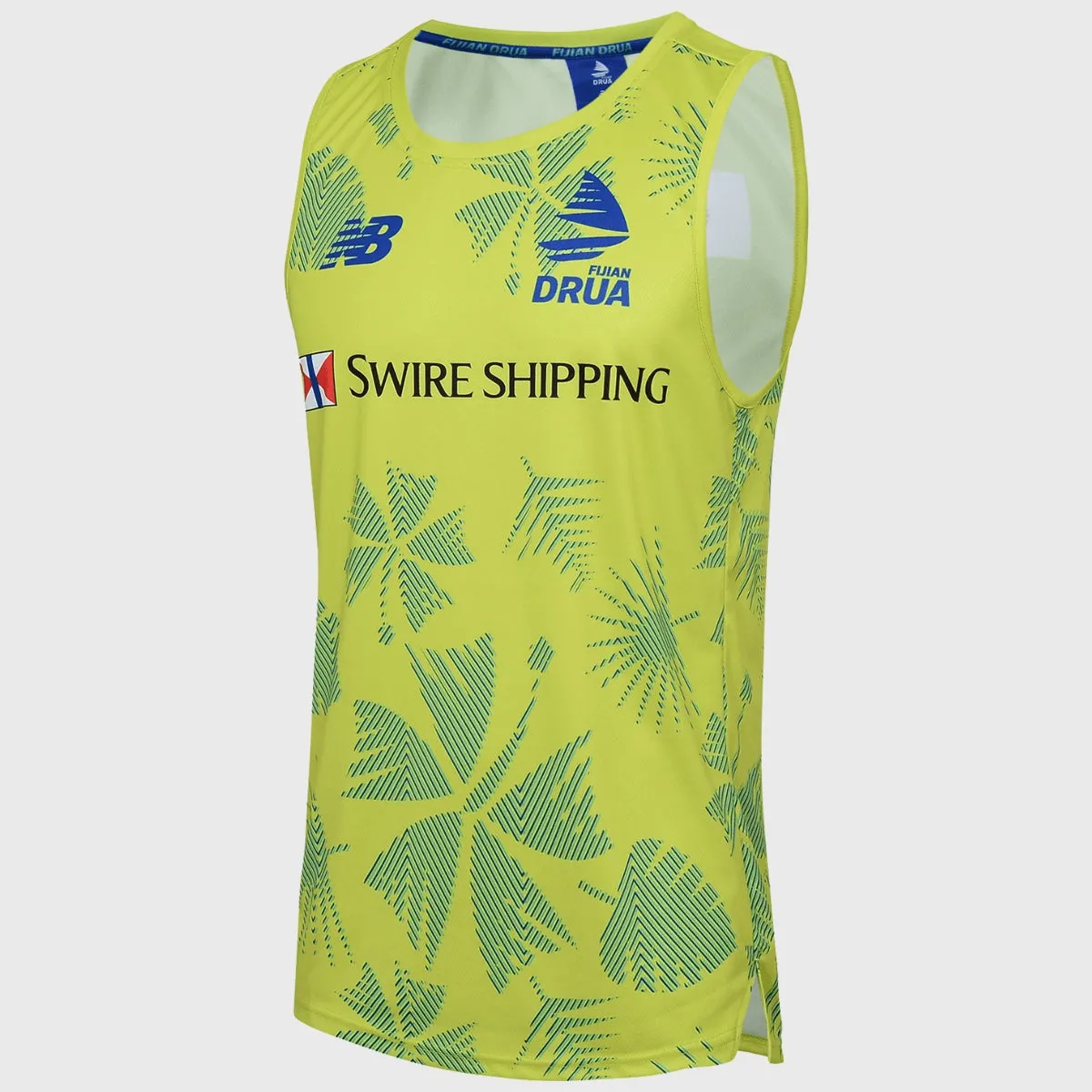 New Balance Fijian Drua 2024 Men's Training Singlet Yellow