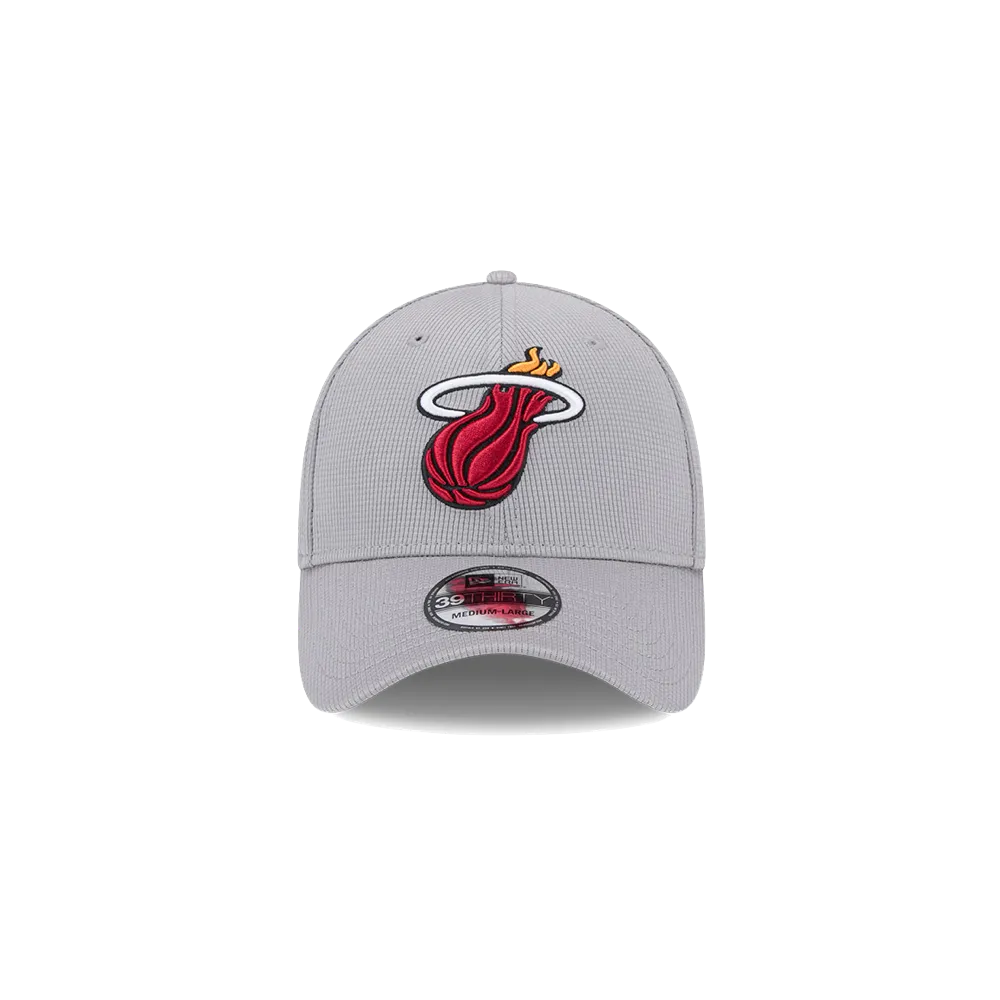 Miami HEAT Grey Flex Fit Hat