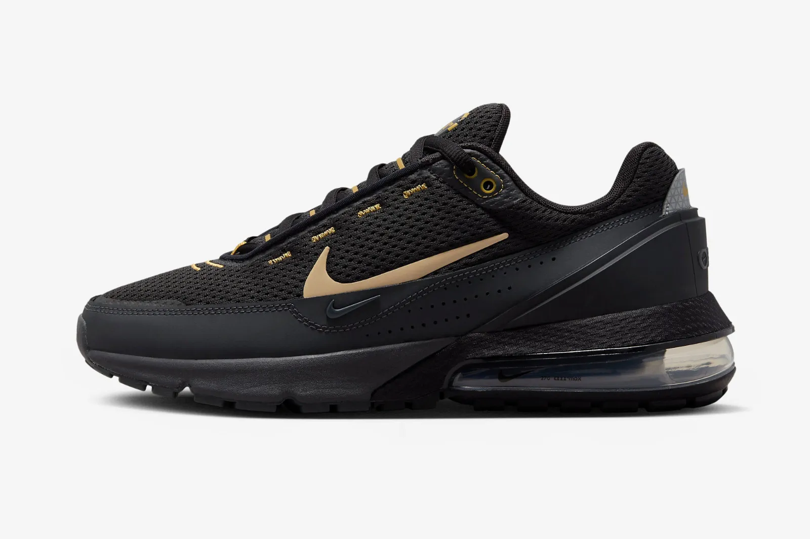 Nike Air Max Pulse Black Flat Metallic Gold FQ8733-010