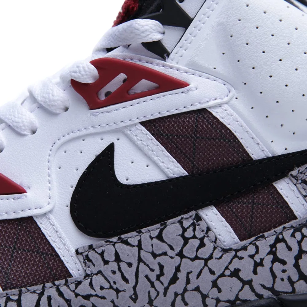 Premium Nike Air Trainer SC High in White, Black, and Cement Grey