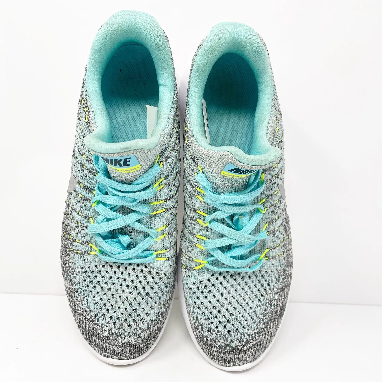 Nike Boys Lunarepic Low Flyknit 2 869989-001 Gray Running Shoes Sneakers Sz 6.5Y