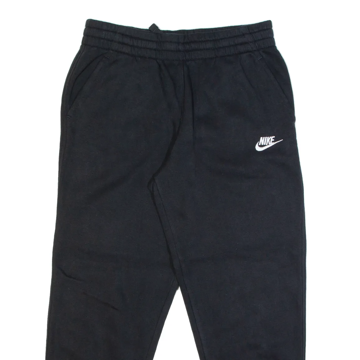 NIKE Mens Joggers Black Tapered M W26 L24