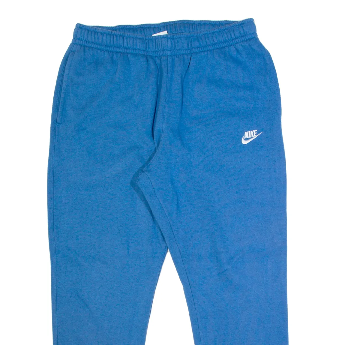 NIKE Mens Joggers Blue Tapered L W30 L26