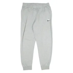 NIKE Mens Joggers Grey Tapered XL W34 L29