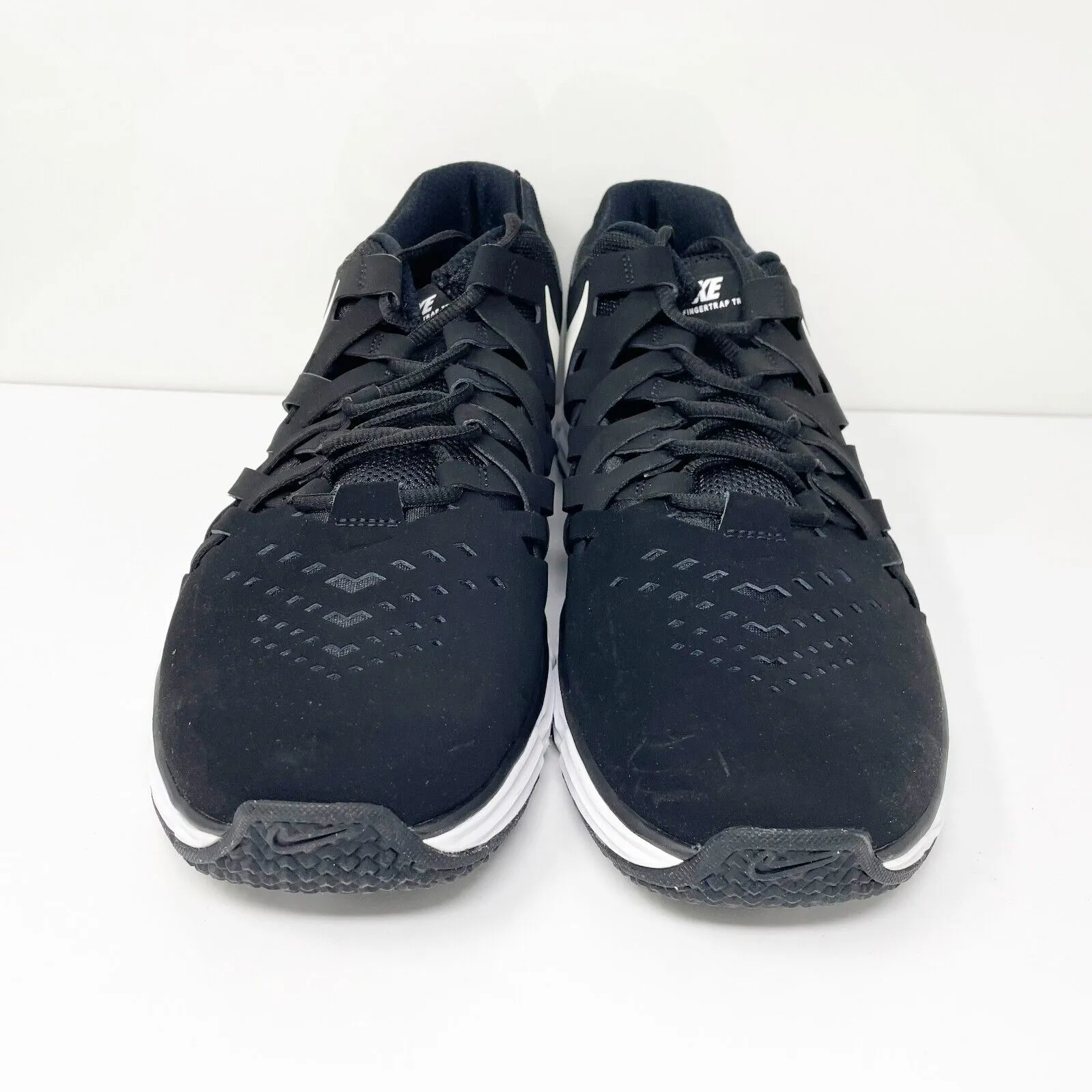 Nike Mens Lunar Fingertrap TR 898065-001 Black Running Shoes Sneakers Size 14 W