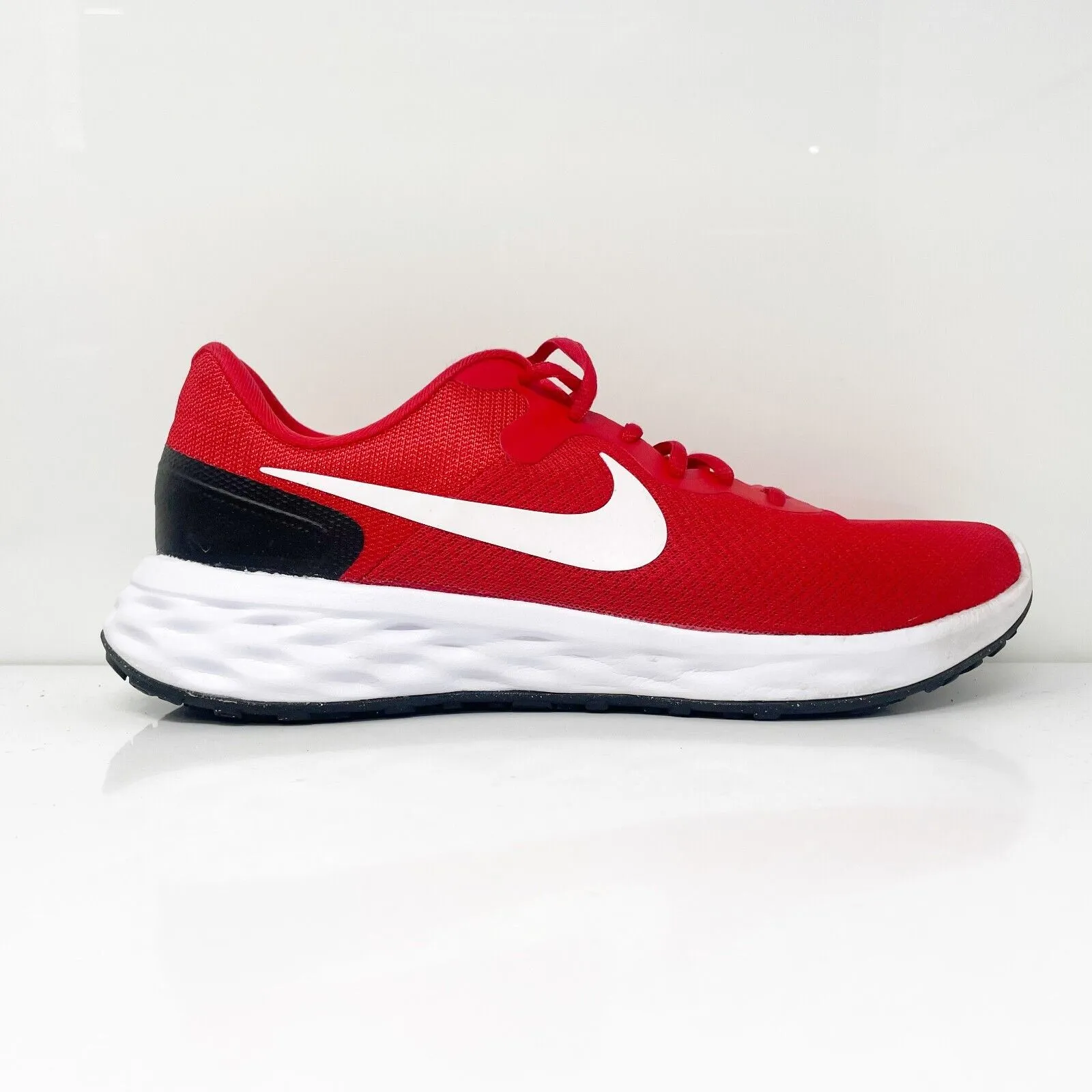 Nike Mens Revolution 6 NN DC3728-600 Red Running Shoes Sneakers Size 10.5