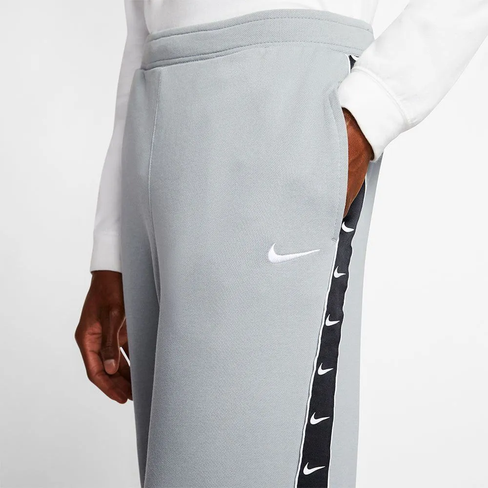 Nike Sportswear Swoosh Tape Fleece Pant Joggers - Grey Black