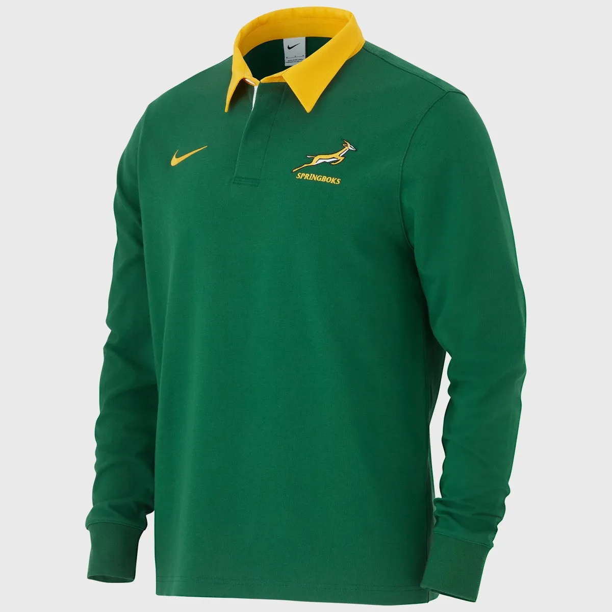 Nike Springboks Men's Long Sleeve Rugby Jersey 2024/25