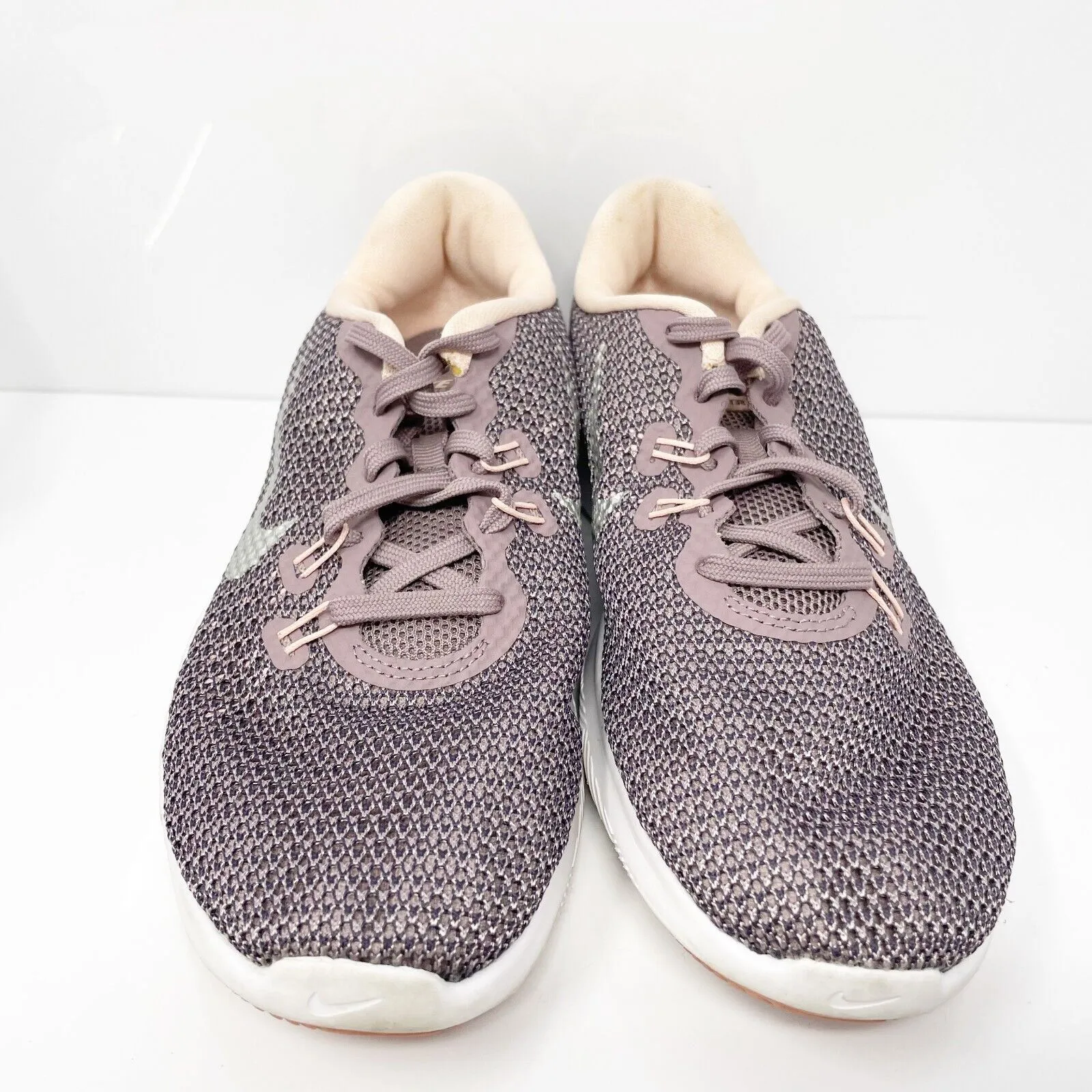 Nike Womens Flex Trainer 7 917713-200 Gray Running Shoes Sneakers Size 8