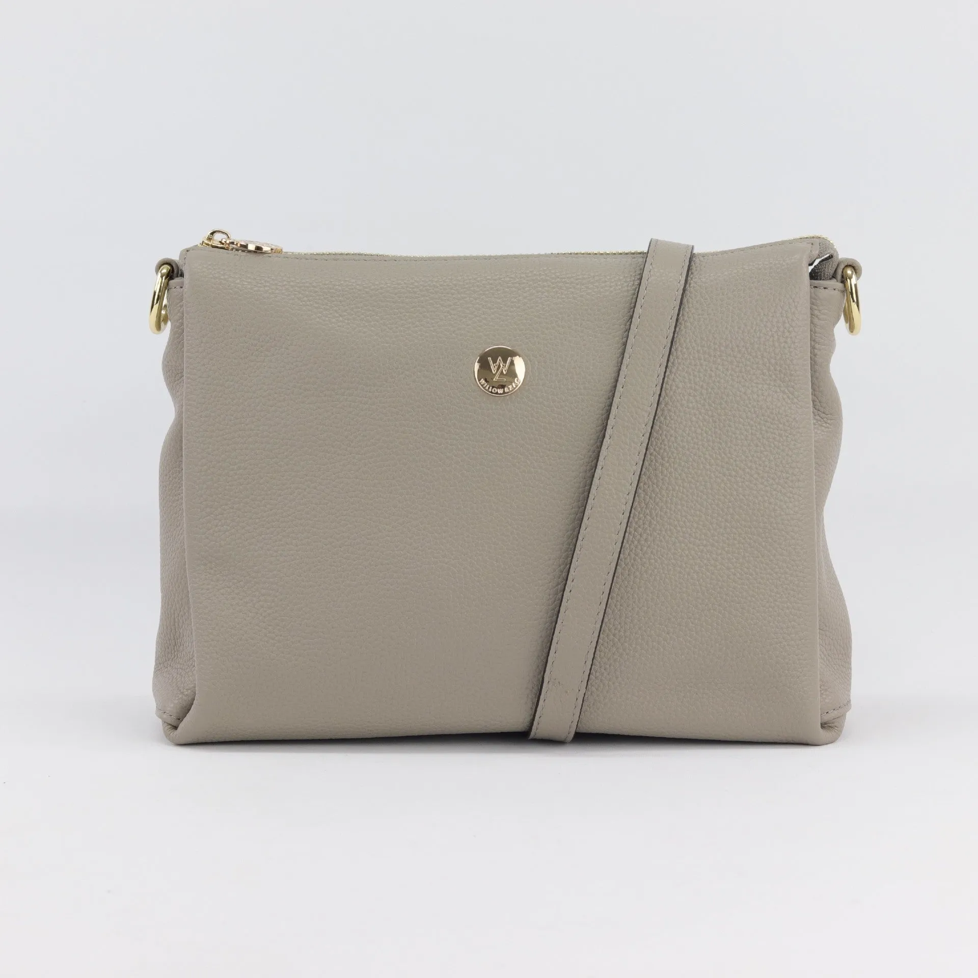 Nina leather shoulder bag