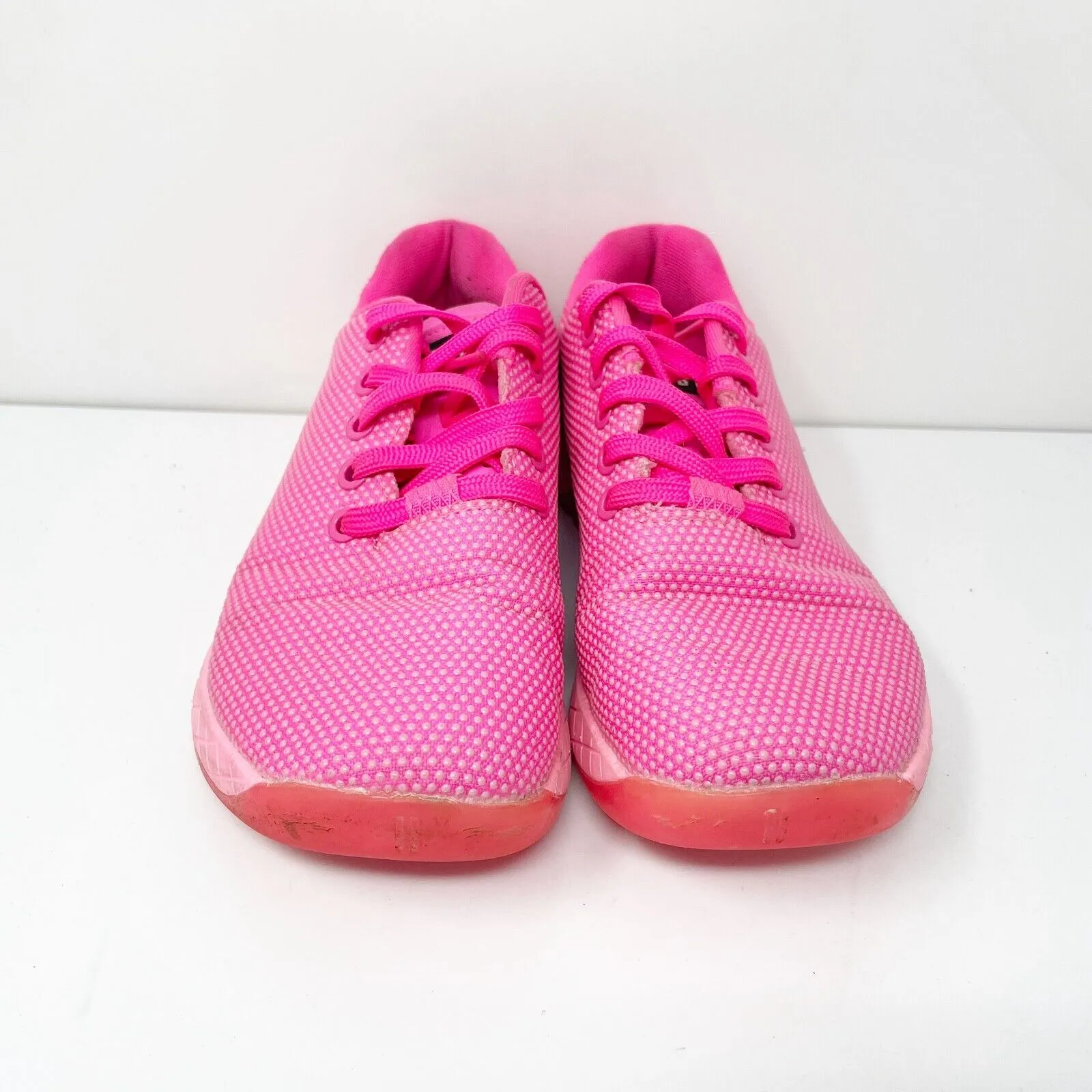 Nobull Unisex Trainer Pink Running Shoes Sneakers Size M 5.5 W 7