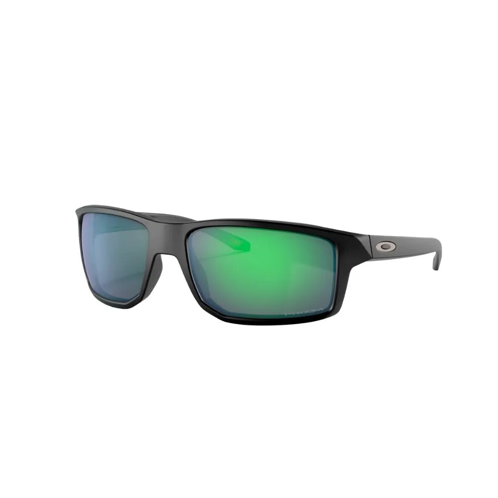 Oakley Gibston Matte Black Sunglasses with Prizm Jade Lens