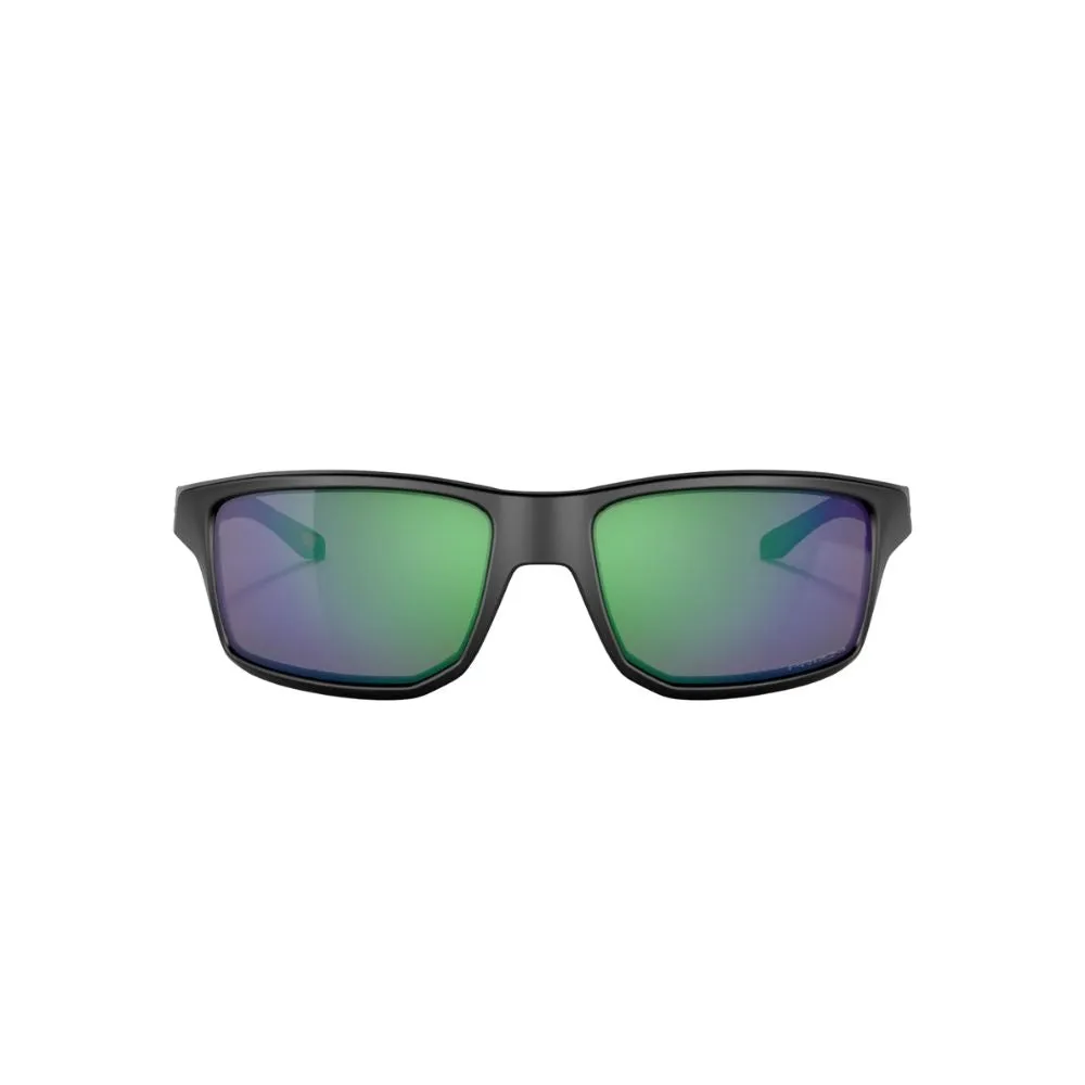 Oakley Gibston Matte Black Sunglasses with Prizm Jade Lens