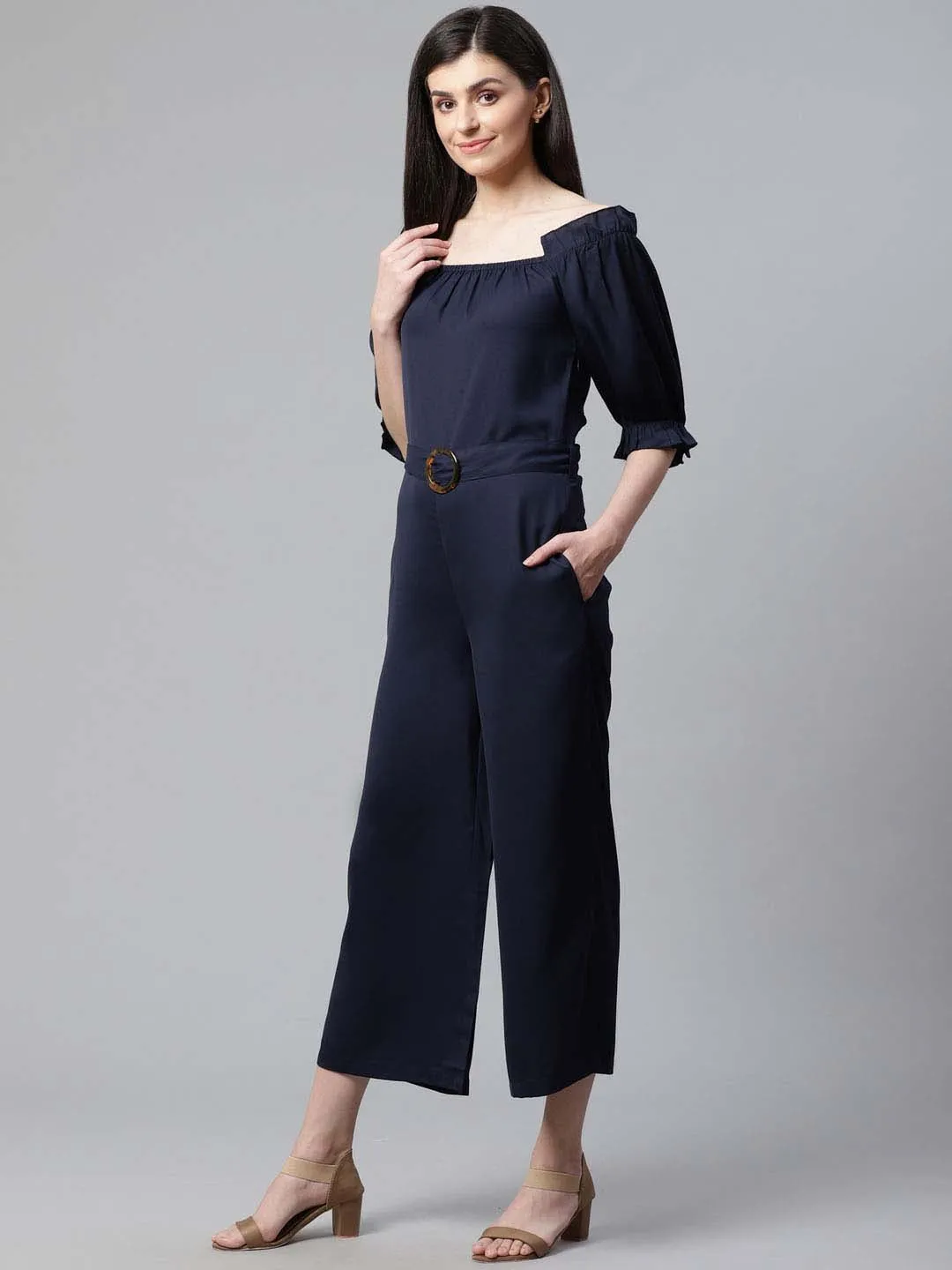 Off Shoulder Jumpsuit