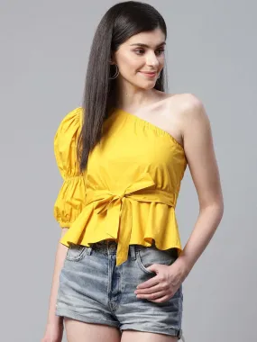 One Shoulder Top