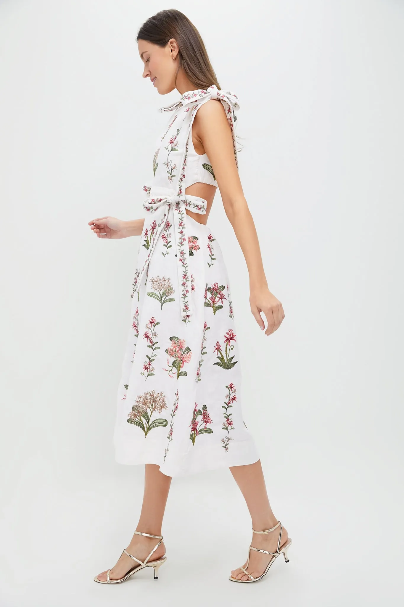 Orquidea Guaguanco Midi Dress