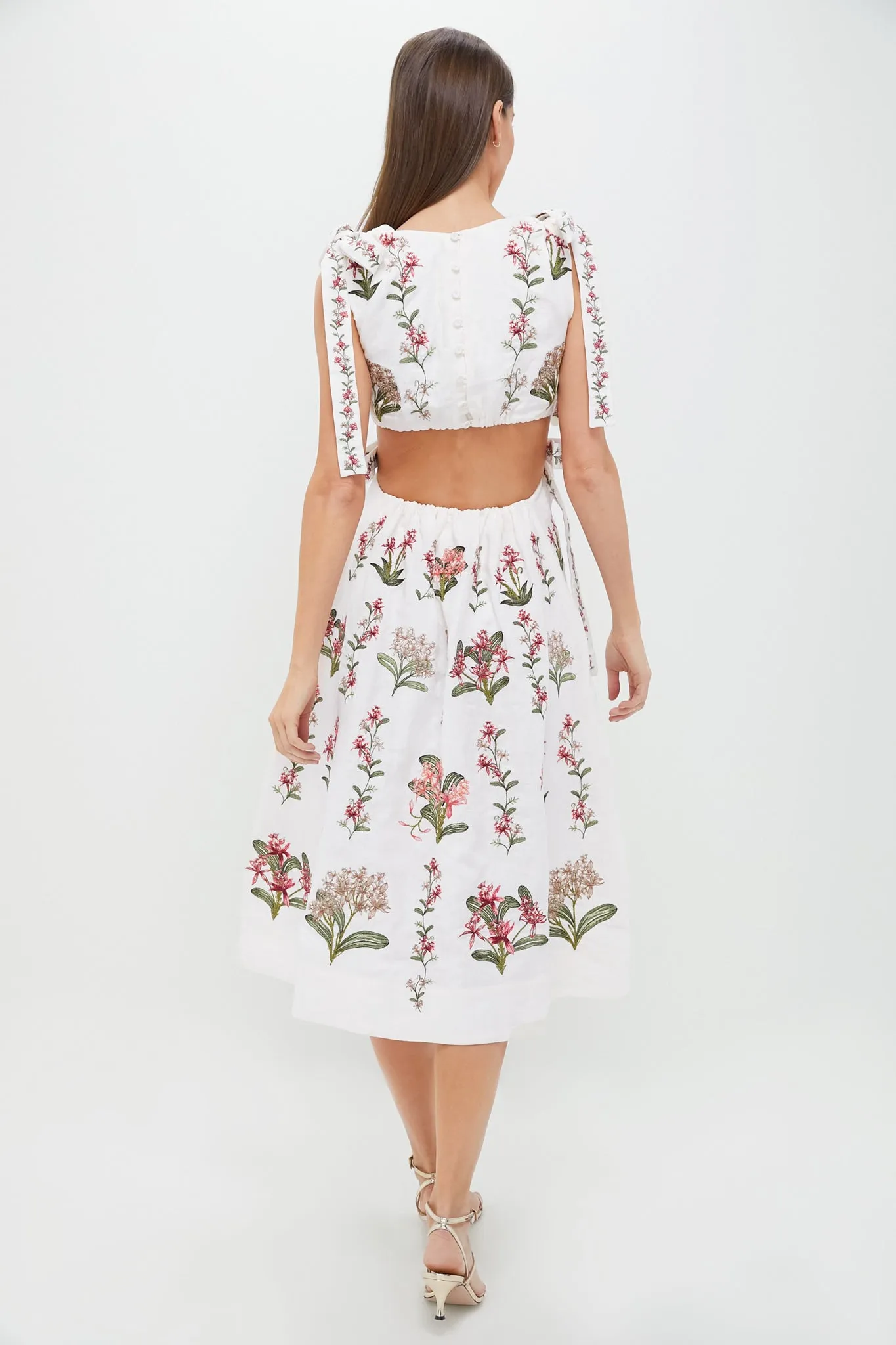 Orquidea Guaguanco Midi Dress