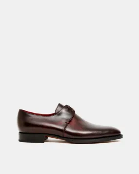 Oxblood Leather Derby Dress Shoe