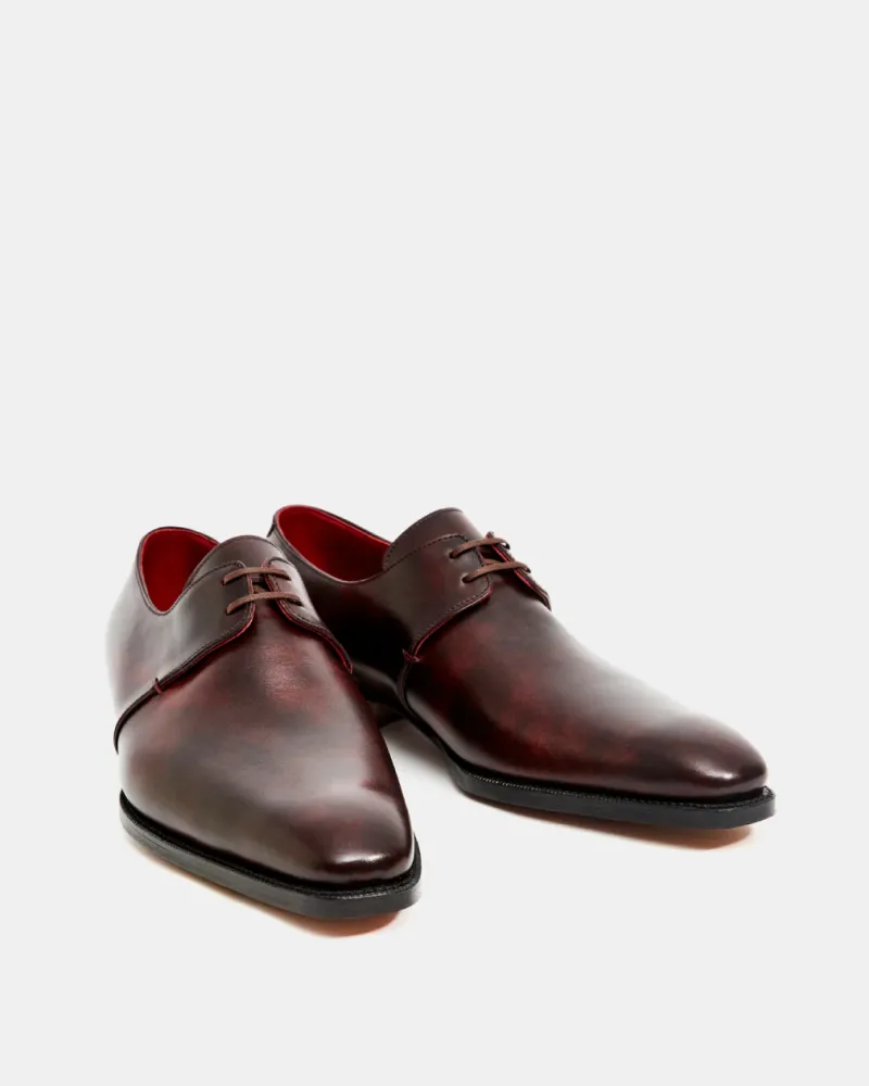 Oxblood Leather Derby Dress Shoe