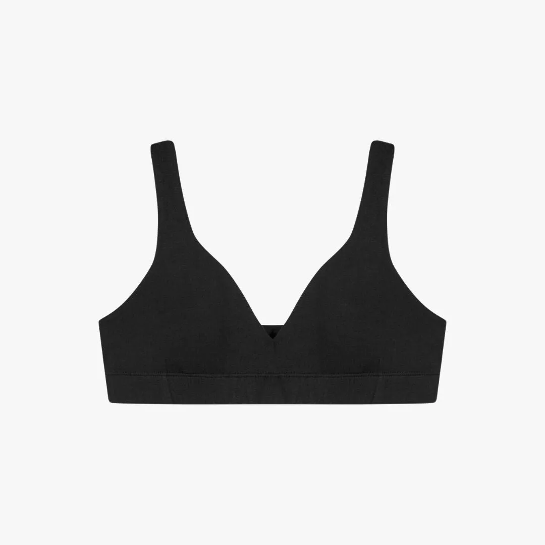 Padded Soft Bra (Black)