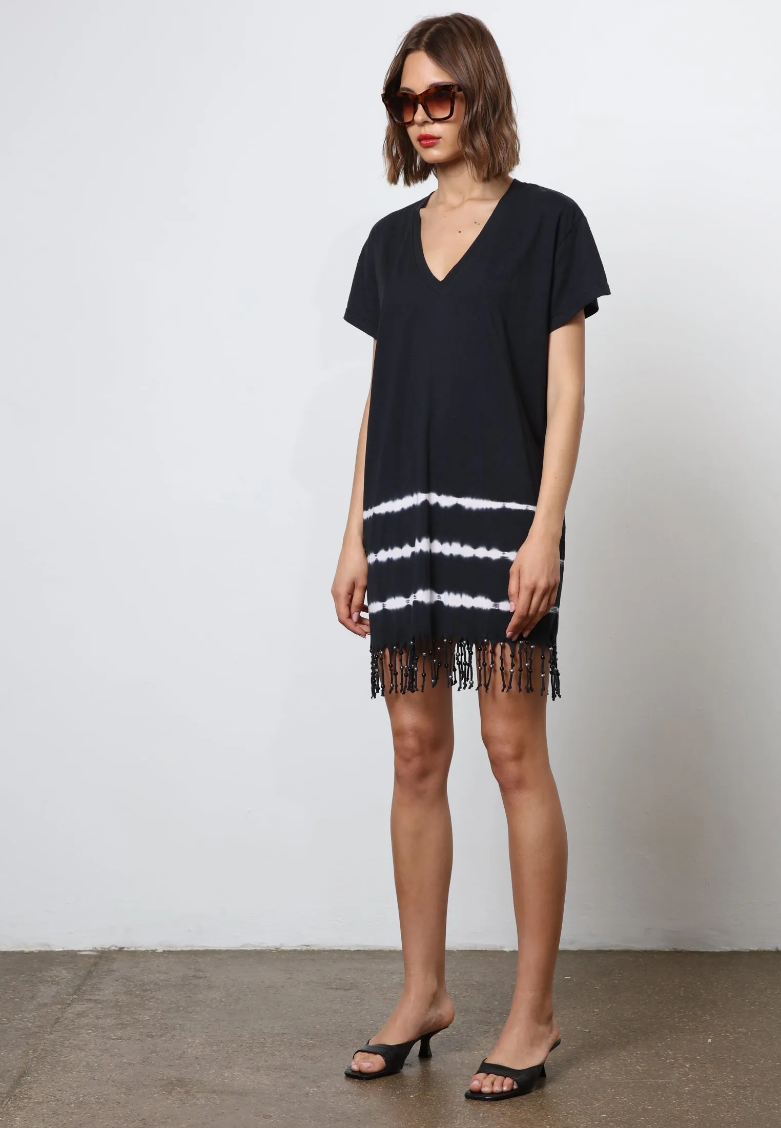 PARTICLE DRESS BLACK