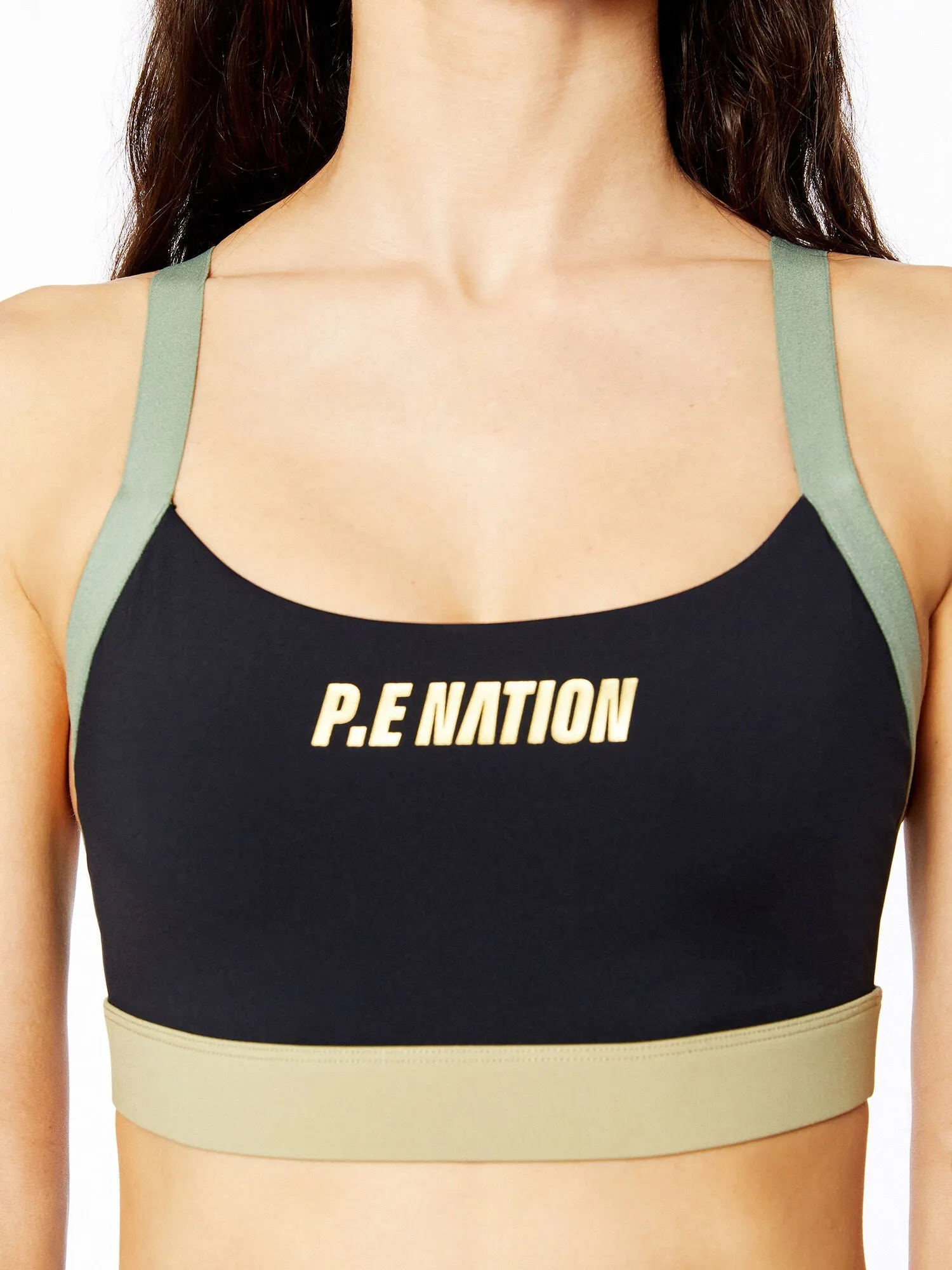 P.E Nation | Elevate Sports Bra | Black