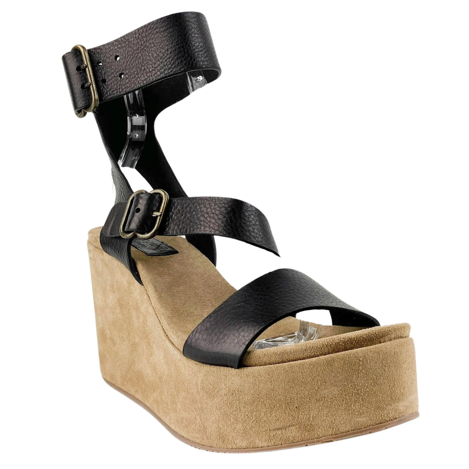 Pedro García Black Wedges