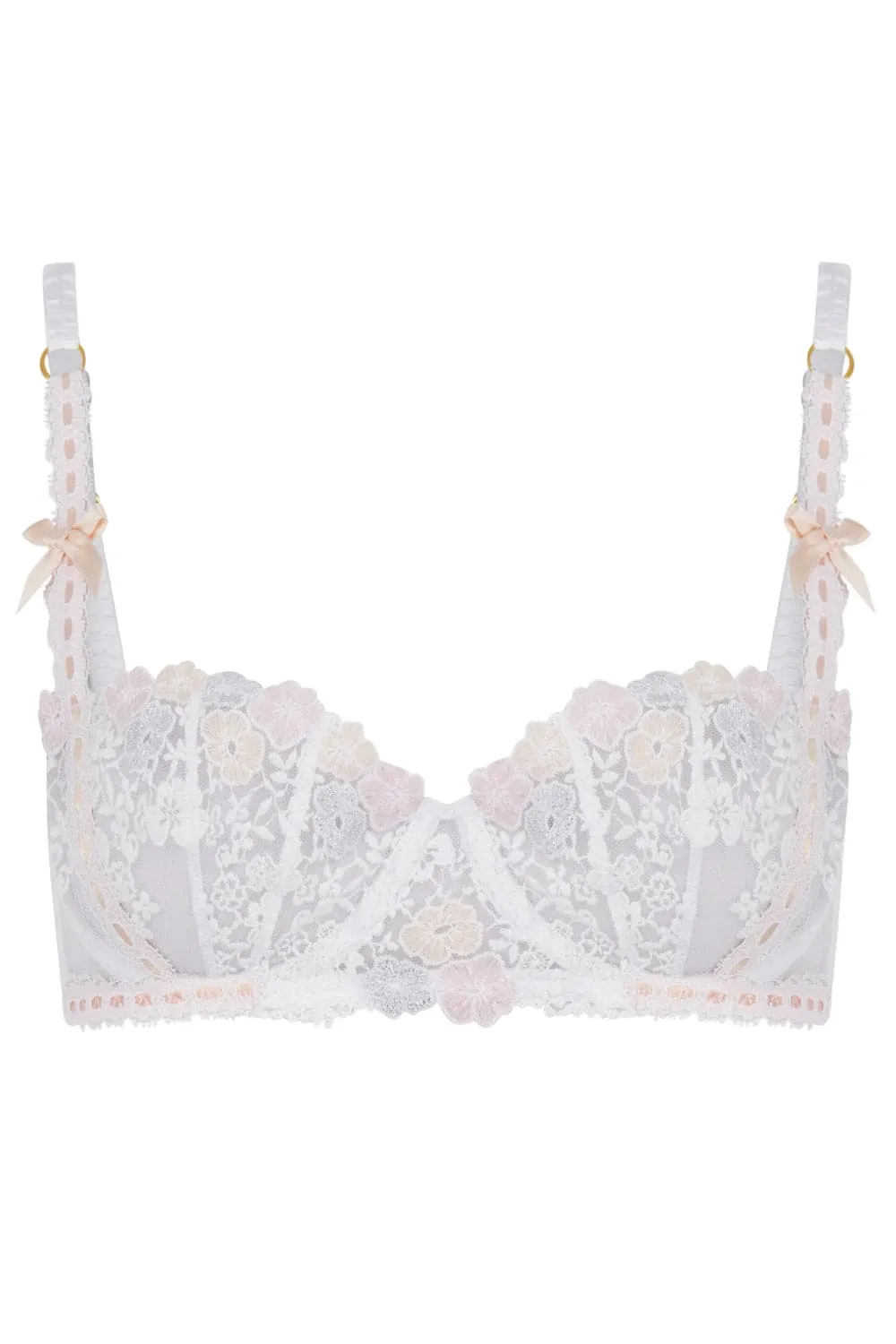 Balconette Bra with Underwire - Petunia