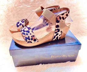 Cheetah Print Wedges