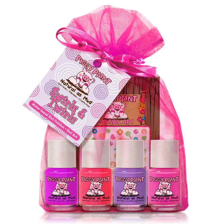 Piggy Paint Swirls and Twirls Gift Set