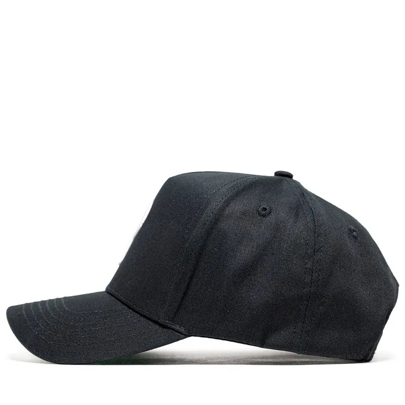 Politics A-Frame Snapback Hat - Black/Green Undervisor