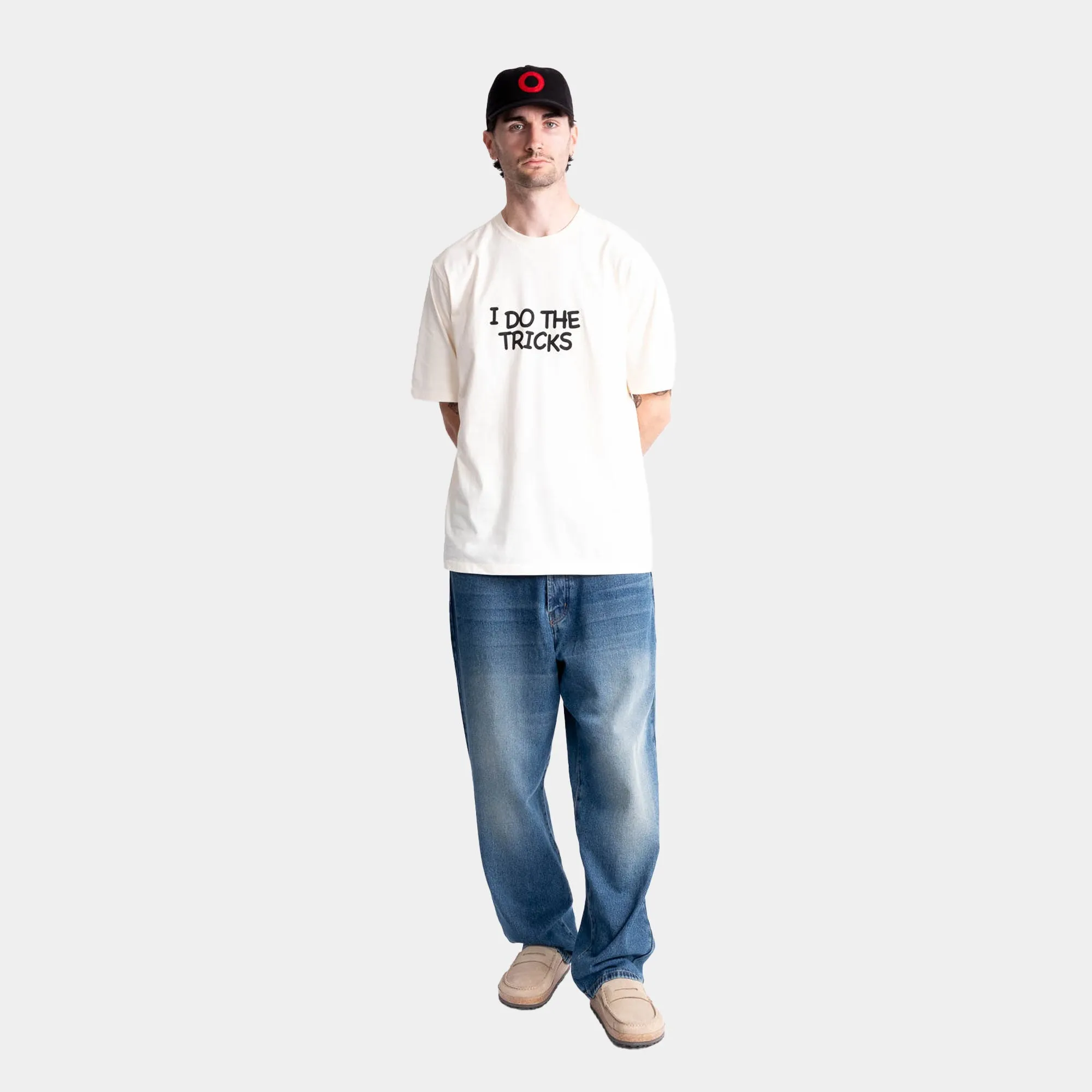 Pop Trading Company Too Real T-Shirt - Off White