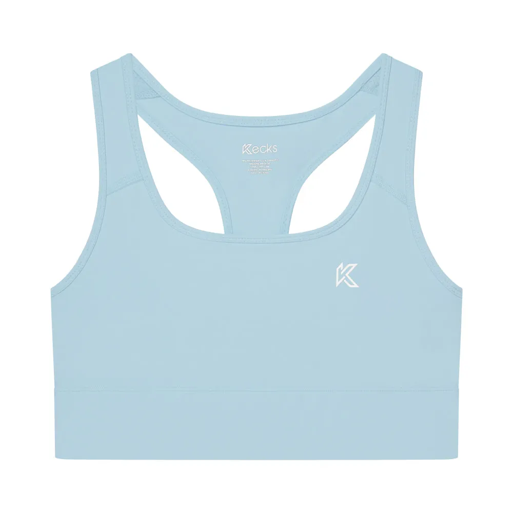 Powder Blue Active Sports Bra