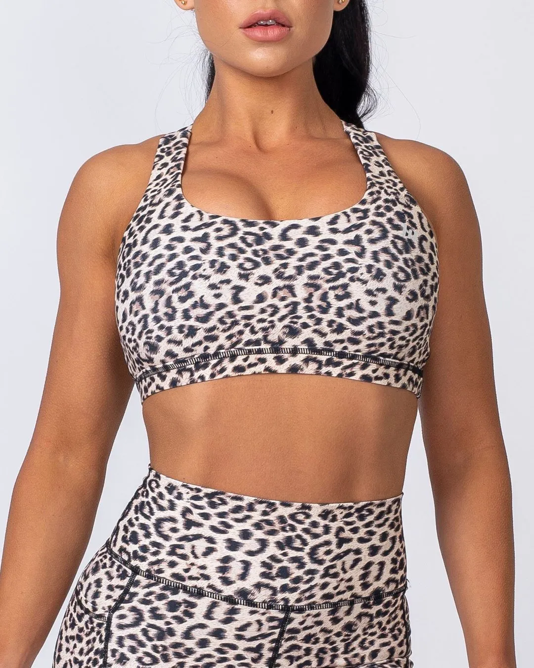 Power Bra - Yellow Leopard