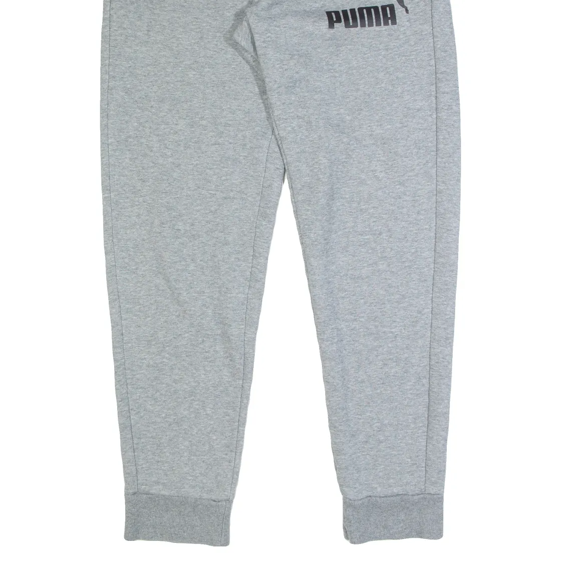 PUMA Mens Joggers Grey Tapered M W30 L28