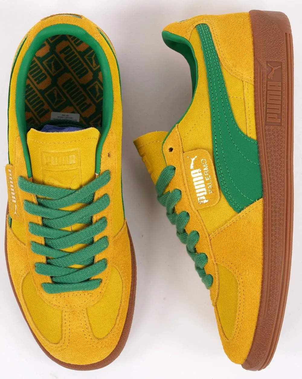 Puma Palermo Trainer Yellow/Green