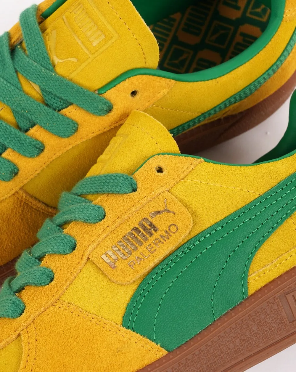 Puma Palermo Trainer Yellow/Green