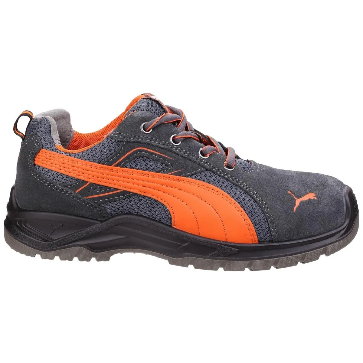 Puma Safety Omni Flash Low Lace up Safety Trainer Orange