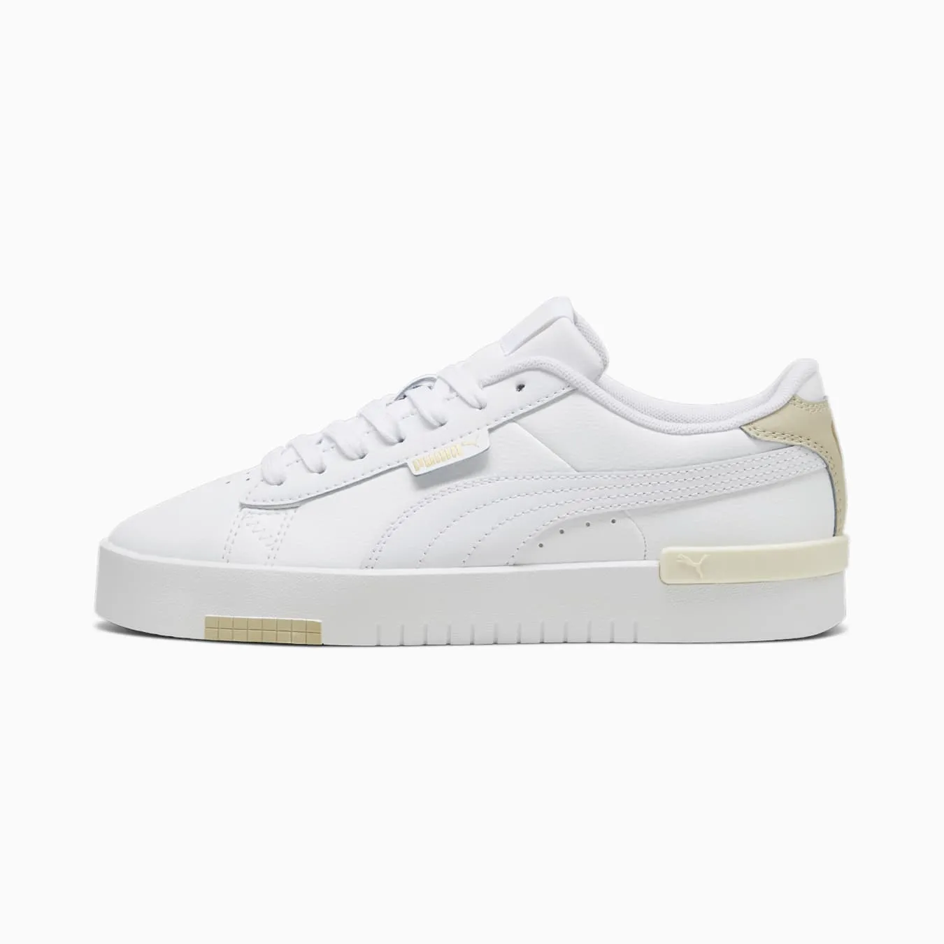 Puma Women's Jada Renew White/Putty Sneakers