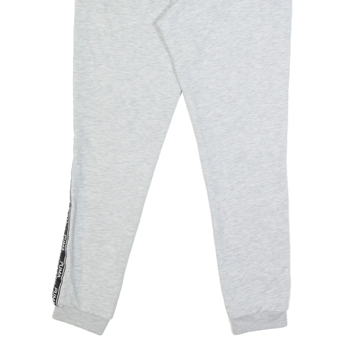 PUMA Womens Joggers Grey Tapered UK 10 W22 L29