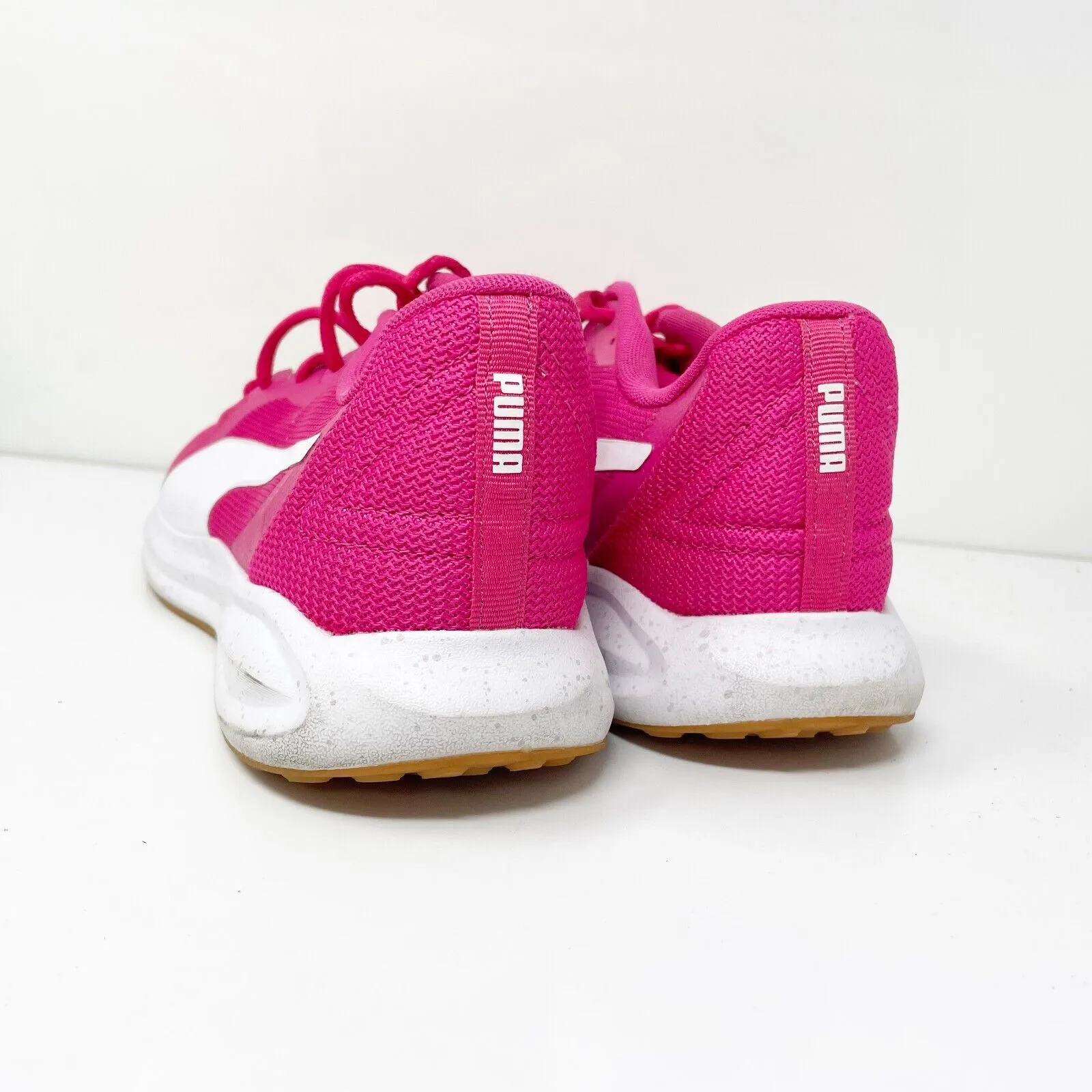 Puma Womens Twitch Runner 377551-01 Pink Running Shoes Sneakers Size 9