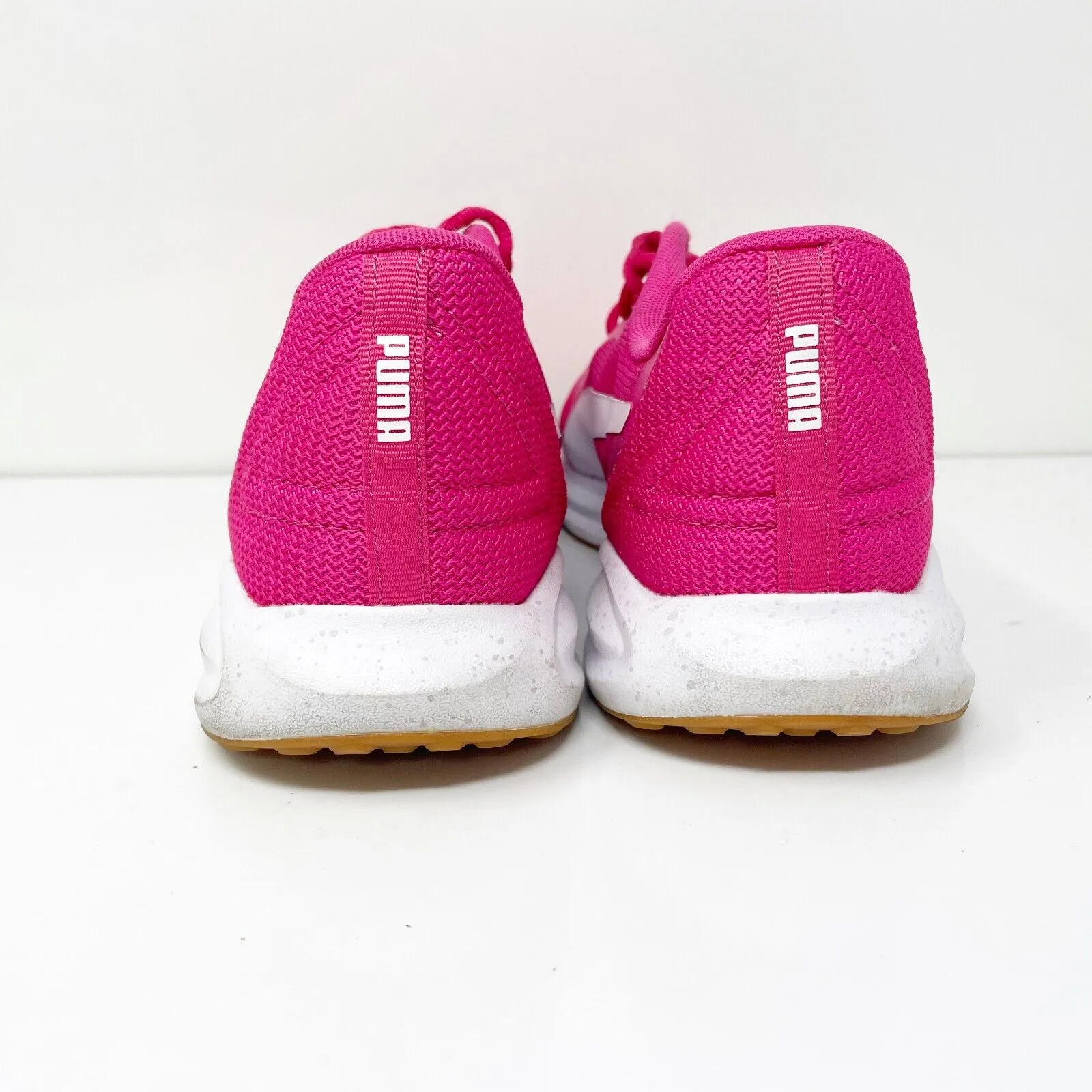 Puma Womens Twitch Runner 377551-01 Pink Running Shoes Sneakers Size 9