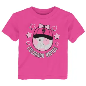 Rapids Toddler Girl Ball Tee