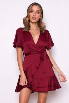 Red Almeria Dress