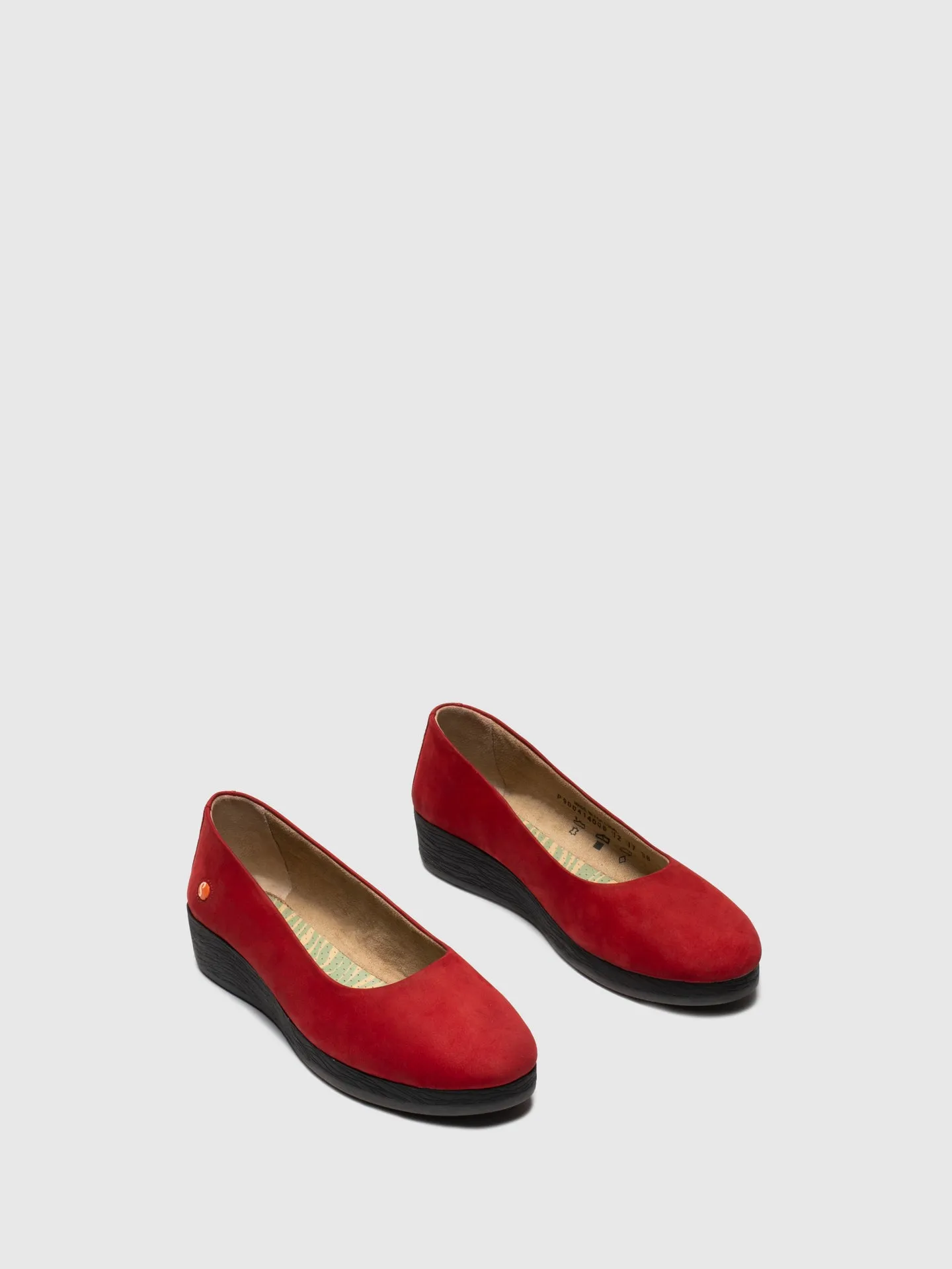 Red Wedge Shoes