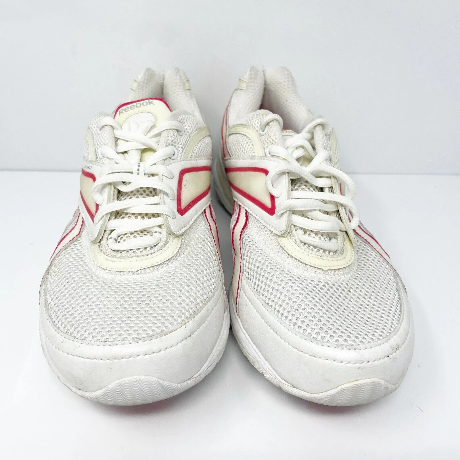 Reebok Womens Easytone 11-J18011 White Running Shoes Sneakers Size 9