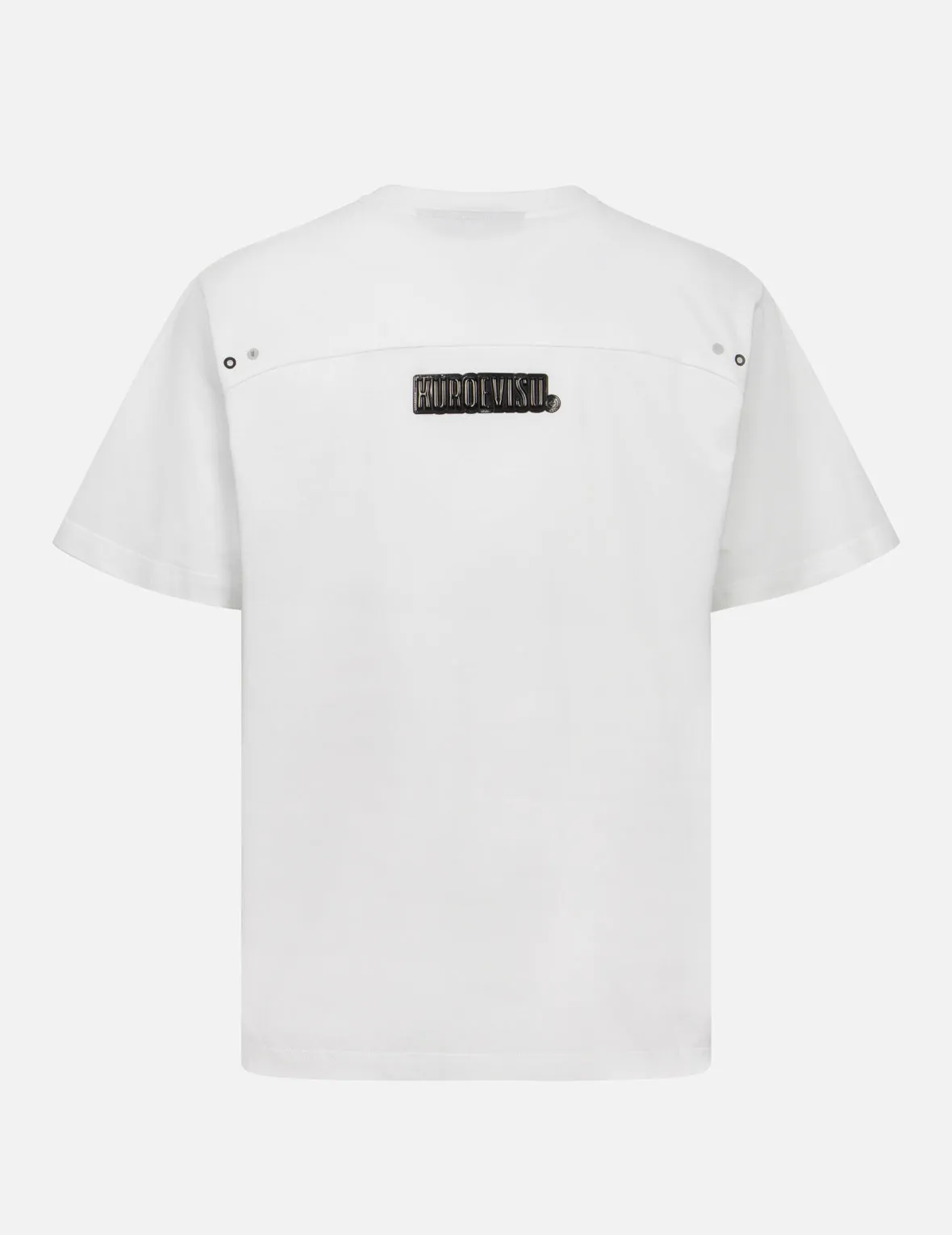 Reflective Seagull Print Regular Fit T-shirt