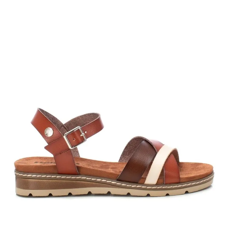 Flat Camel Sandals for Women by Refresh 171777