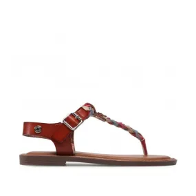 Flat Leather Sandals Refresh 79763 Sandali Donna